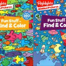 Highlights Hidden Pictures - Fun Stuff to Find & Color - Coloring & Activity Book - (Set of 2 Book)