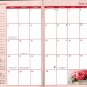 Flowers 2021-2022 2 Year Pocket Planner/Calendar/Organizer - with 100 Reminder Stickers