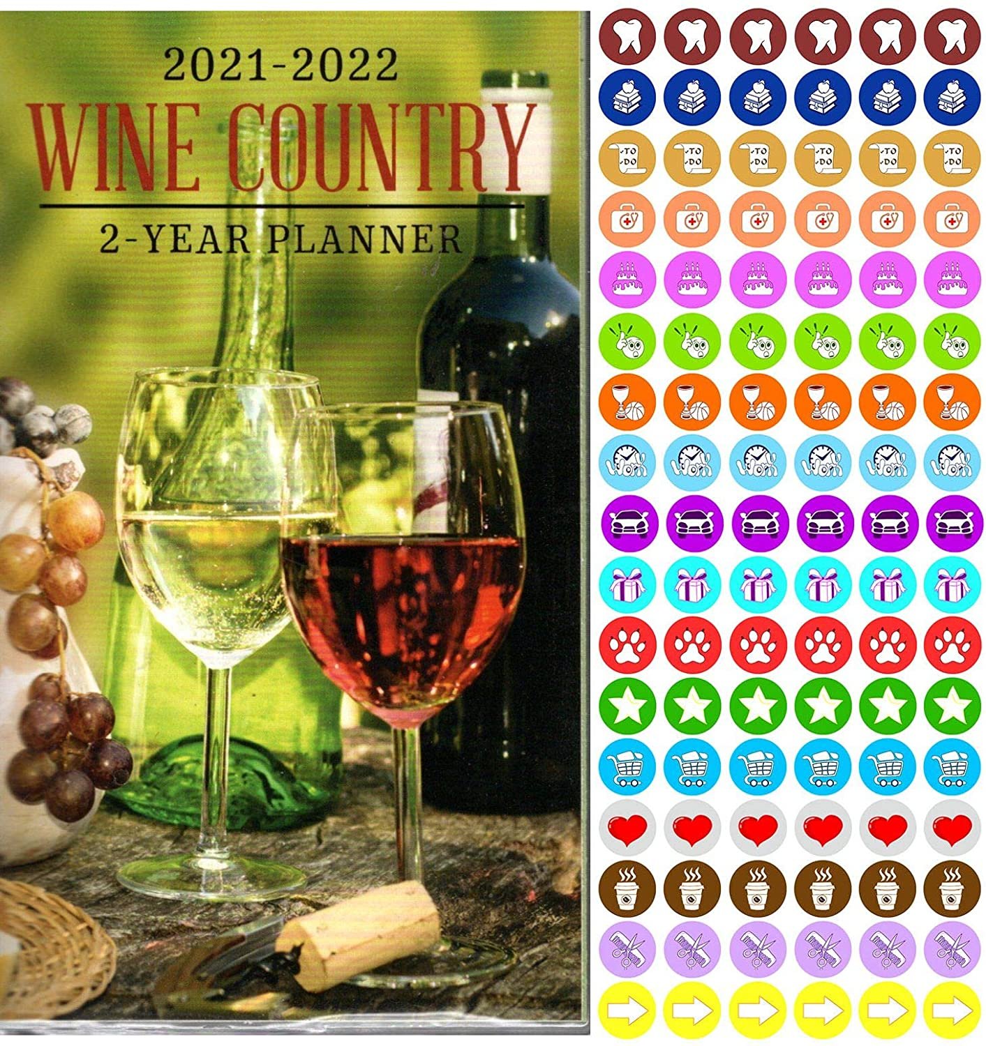 Wine Country 20212022 2 Year Pocket with