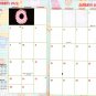 2021-2022 2 Year Pocket Planner/Calendar/Organizer - with 100 Reminder Stickers - v1