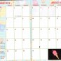 2021-2022 2 Year Pocket Planner/Calendar/Organizer - with 100 Reminder Stickers - v1