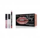 Bellapierre Cosmetics (1) Metallic Kiss Proof Slay Lip Gloss Kit - (Rosy Pink)