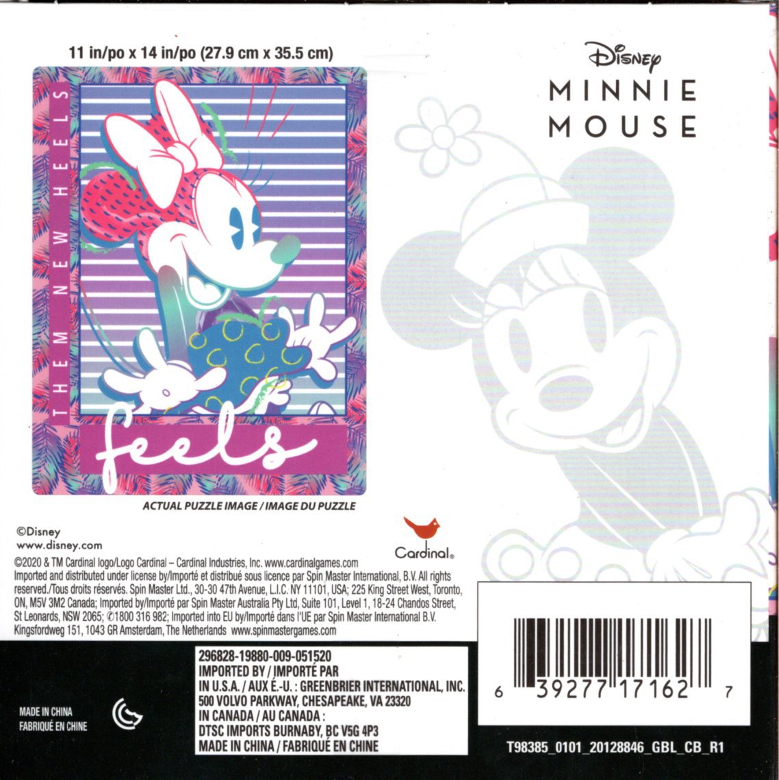 minnie mouse puzzle 500