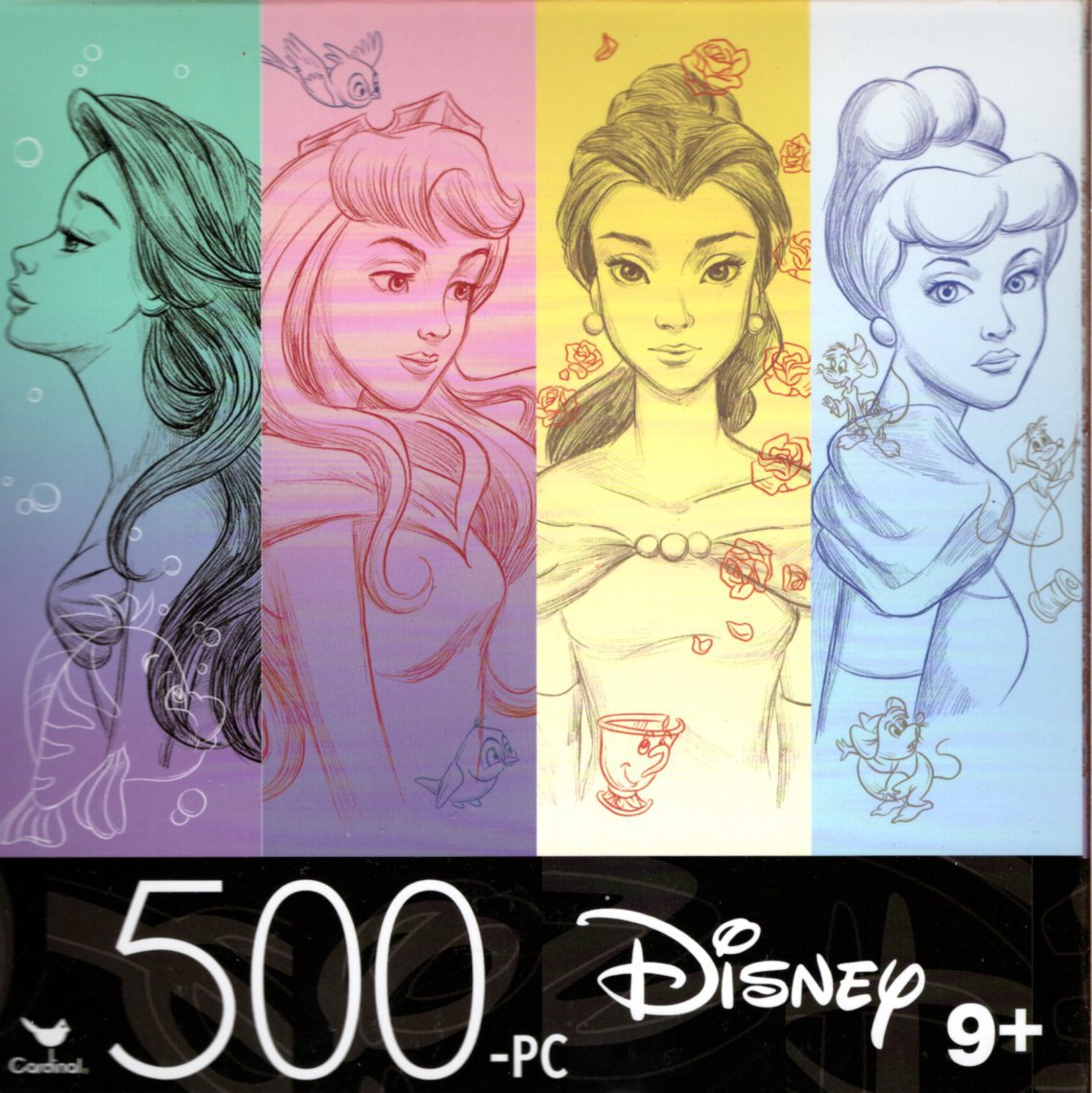 Disney Princess 500 Piece Jigsaw Puzzle v2
