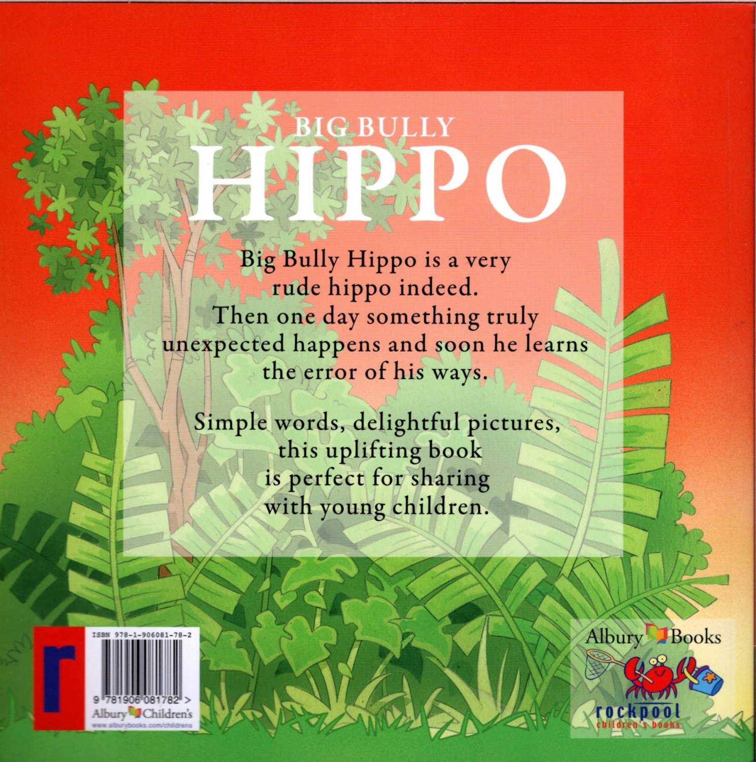 Big Bully Hippo - Children's Book