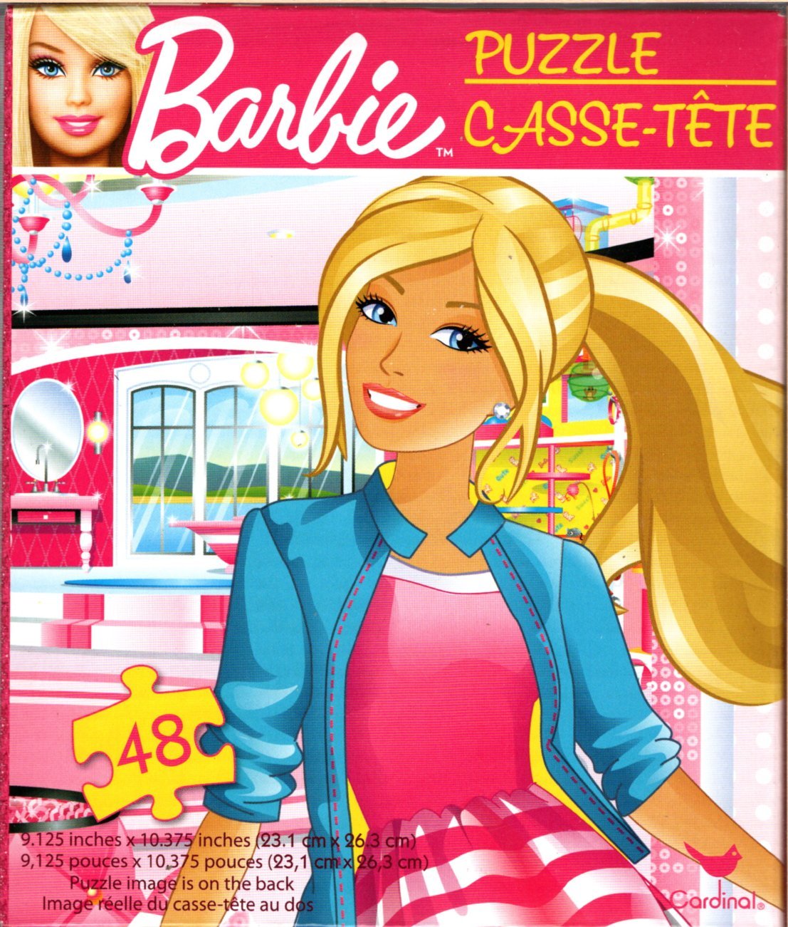 puzzle barbie doll