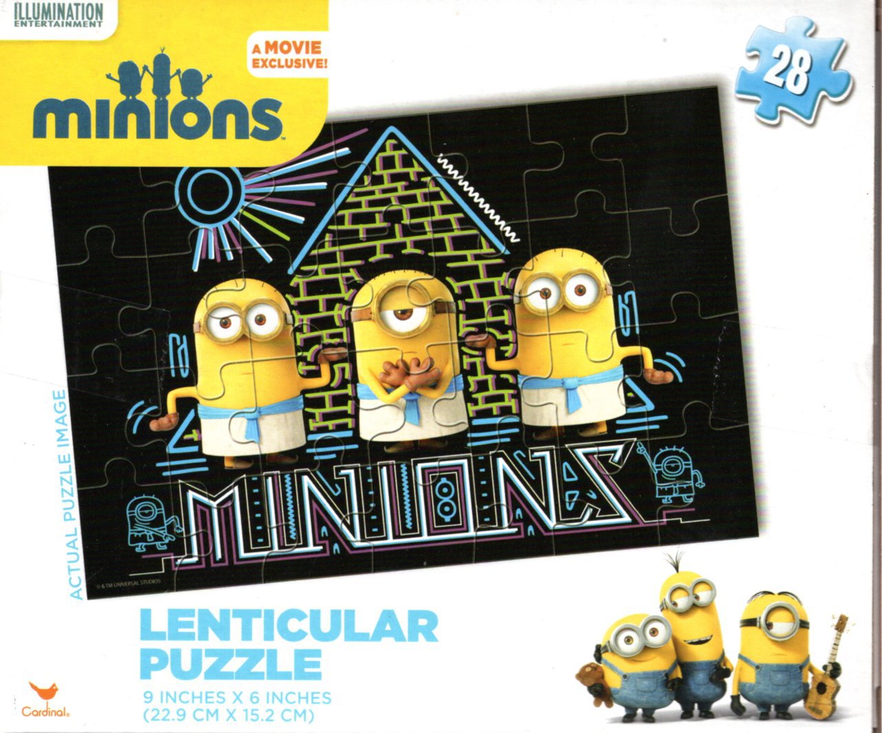 Minions - 28 Piece Lenticular Puzzle