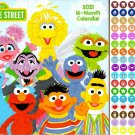Sesame Street - 16 Month 2021 Wall Calendar - with 100 Reminder Stickers