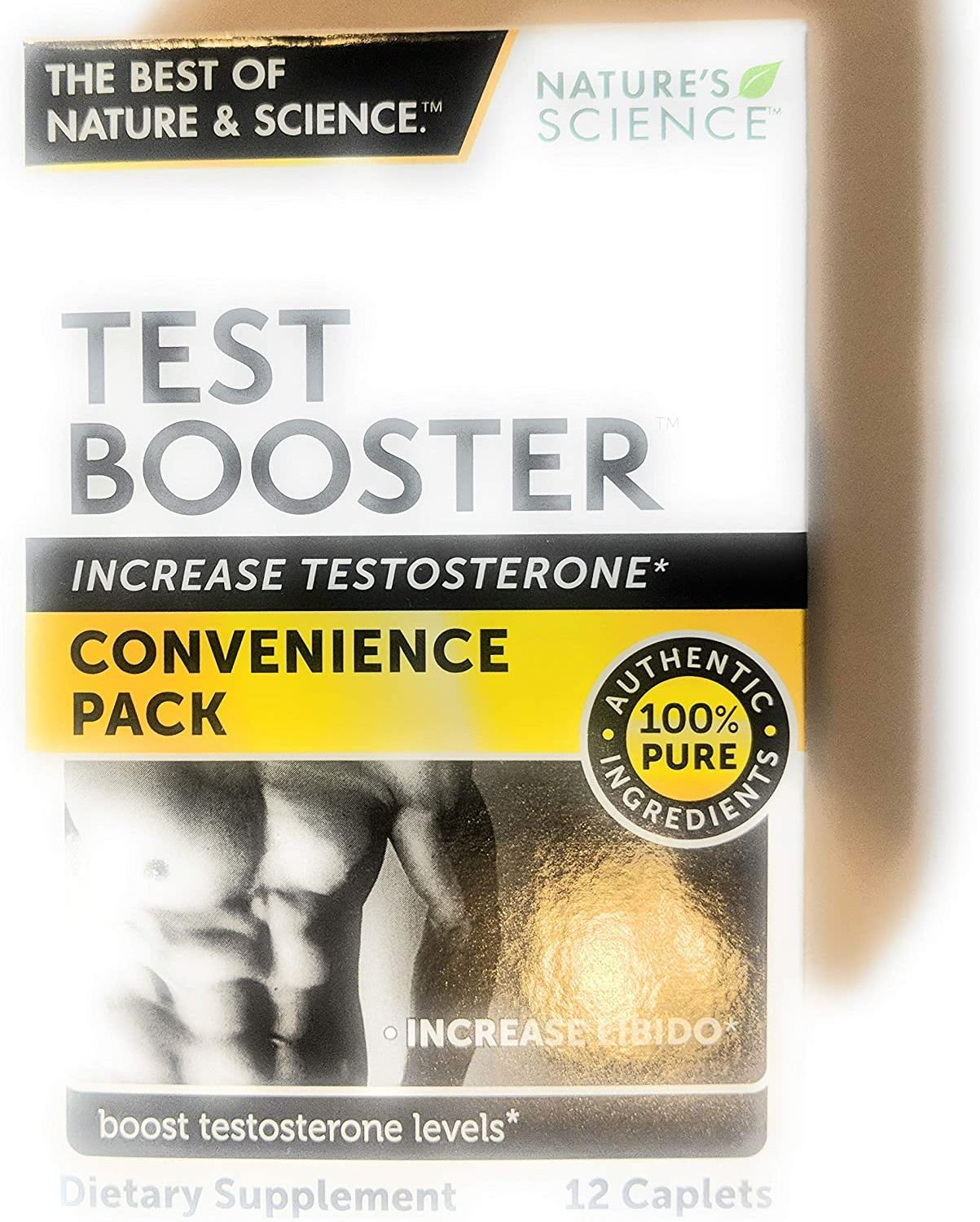 Test Booster Testosterone Booster 12 Caplets (Set of 2)