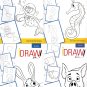 iDraw - Learn to Draw Instructional Step-by-Step Tutorial Books - (Set of 4 Books)
