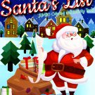Kappa Books Christmas Edition Holiday Jumbo Coloring and Activity Book ~ Santa's List! Kappa Books Christmas Edition Holiday Jumbo Coloring and Activity Book ~ Santa's List!