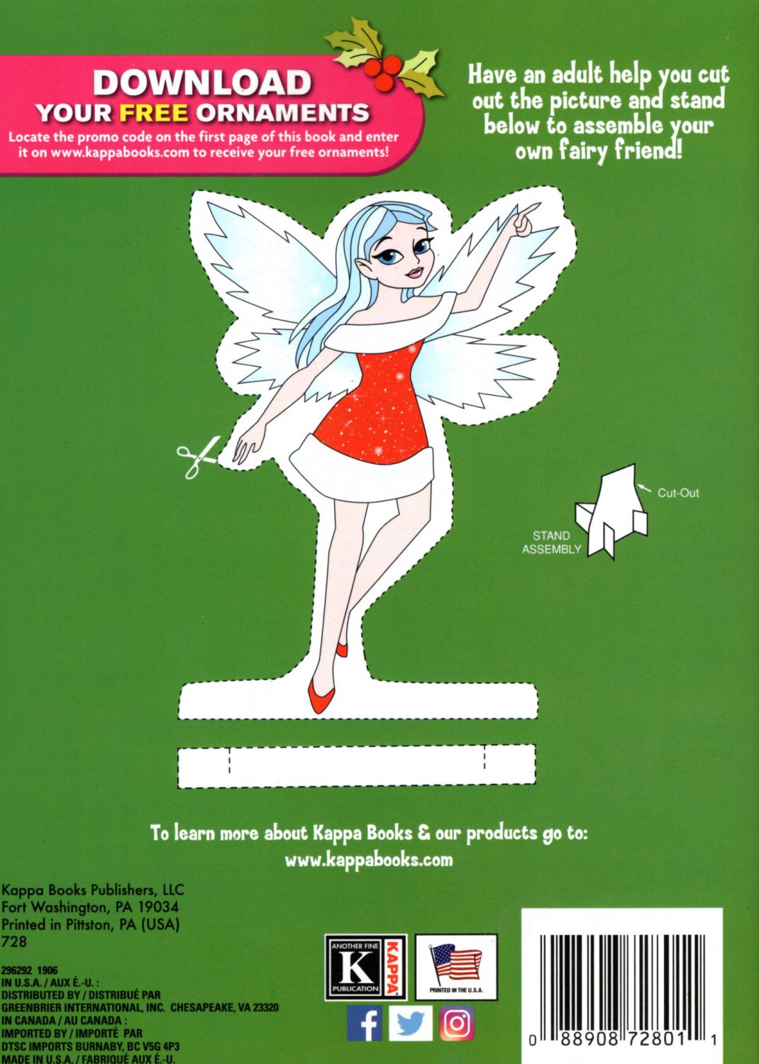 Kappa Books Christmas Edition Holiday Jumbo Coloring and Activity Book ...