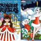 Christmas Edition Holiday Jumbo Coloring and Activity Book - (Set of 2 Books)