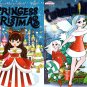 Christmas Edition Holiday Jumbo Coloring and Activity Book - (Set of 2 Books)