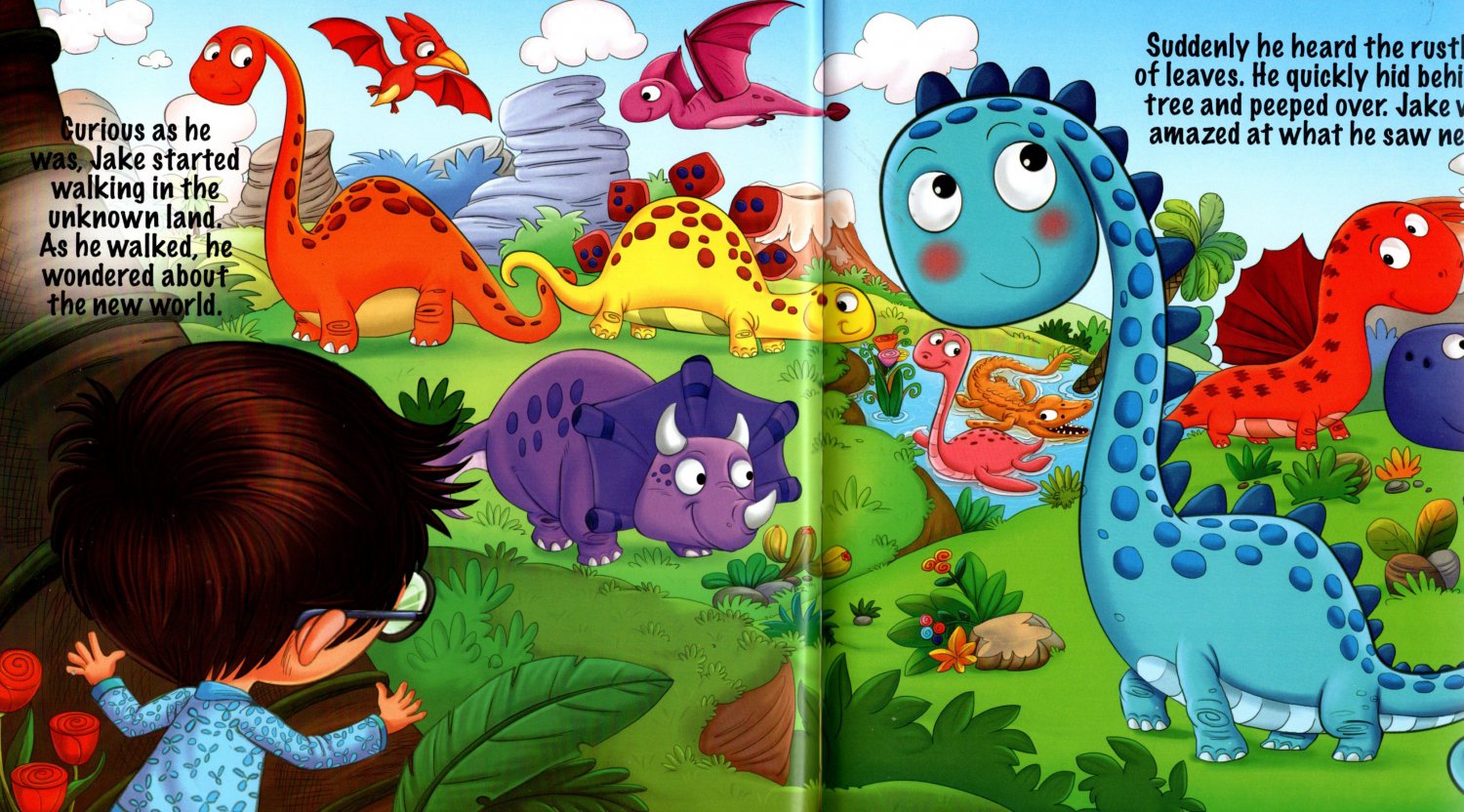 Jake Travels Back in Time A Story with Moral Values Children's Book