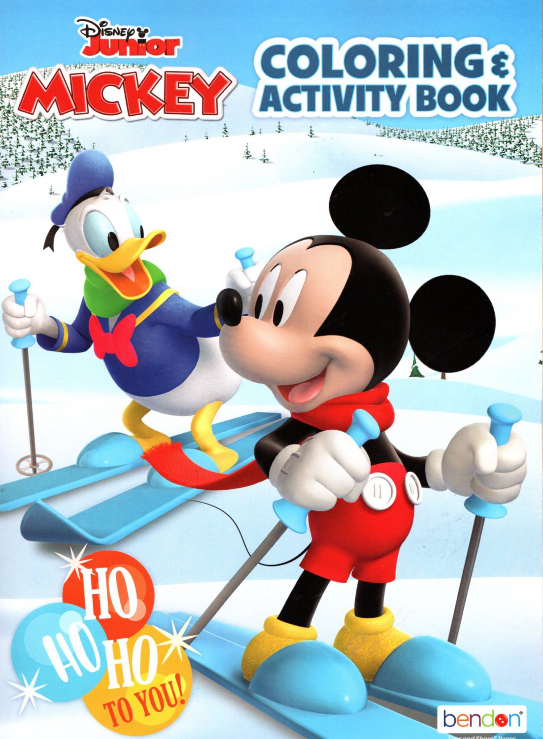 Disney Junior Mickey - Christmas Edition Holiday - Coloring & Activity Book - Ho Ho Ho to You!
