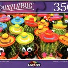 Cute and Funny Cacti - 350 Pieces Jigsaw Puzzle