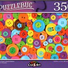 Different Sized Colorful Buttons - 350 Pieces Jigsaw Puzzle
