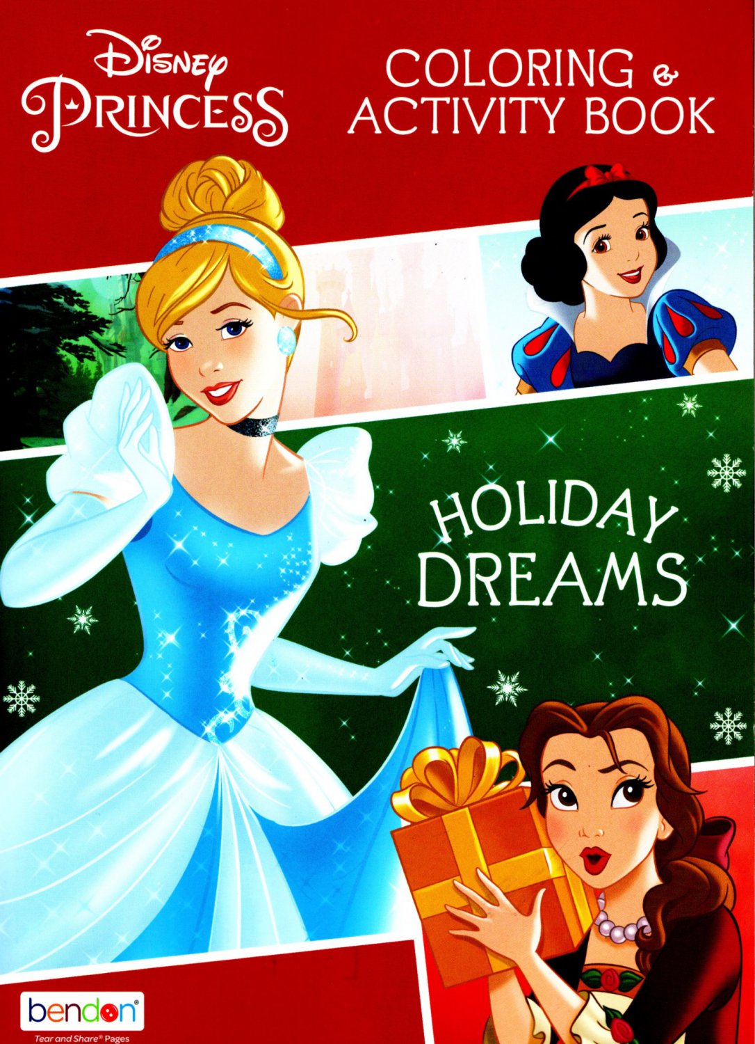 Disney Princess Christmas Edition Holiday Jumbo Coloring & Activity