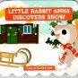 Little Rabbit Anna Discovers Snow - Christmas Pop-Up Board Books