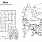 Christmas Holiday - Coloring and Activity Book ~ Let it Snow and Slow Ho! Ho! (Set of 2 Books)