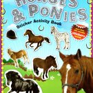 Horses & Ponies - Sticker Activity Book - More Than 100 Reusable Stickers Inside