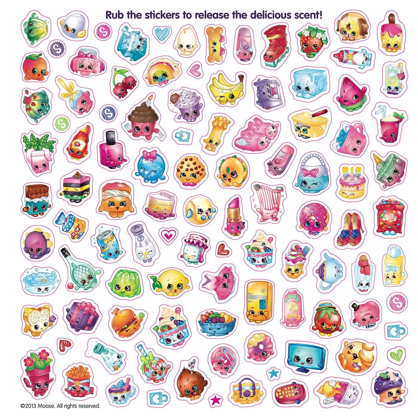 Shopkins Surprise Party! Sticker Book