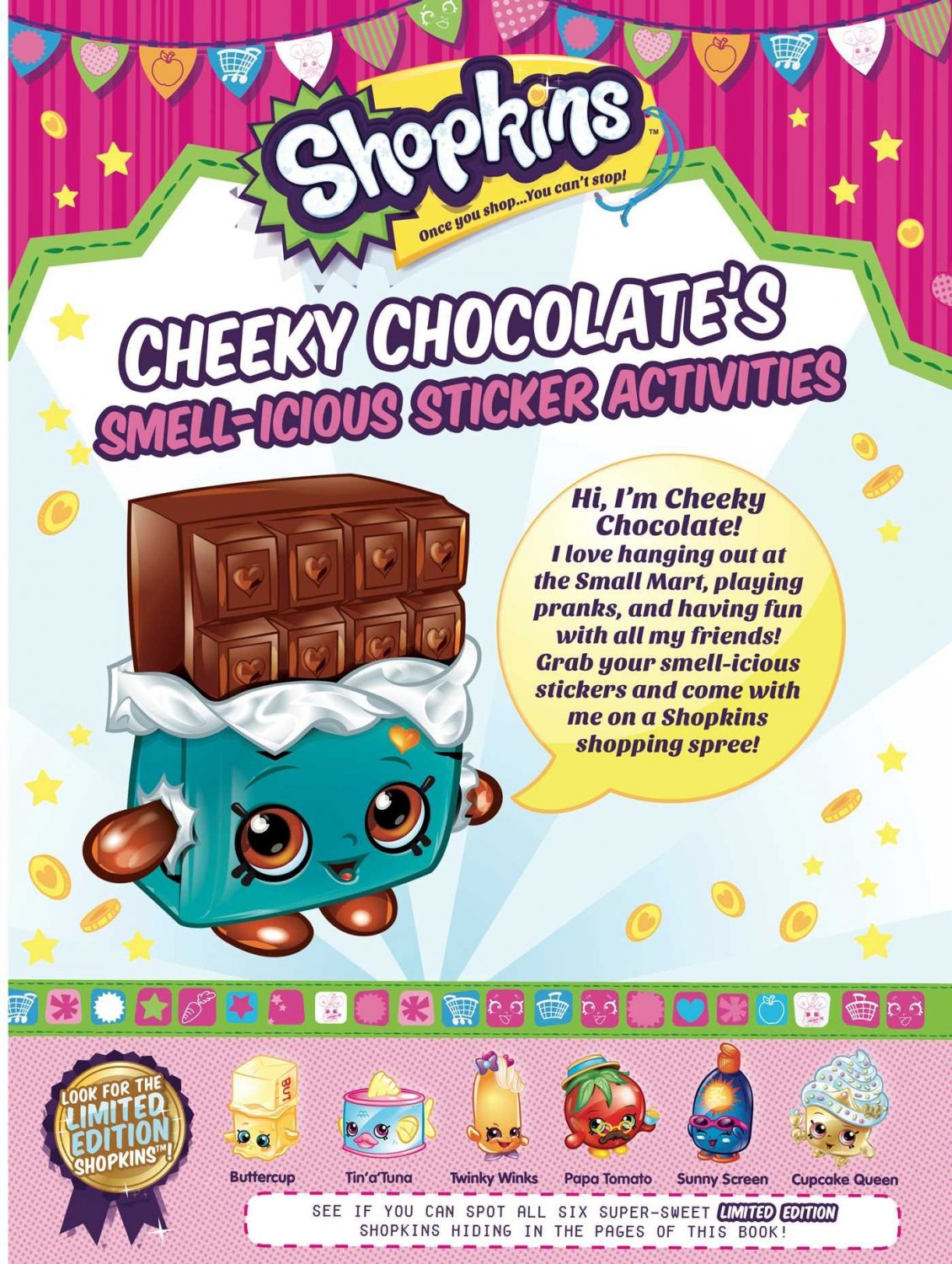 Shopkins Sweet Treats/Cheeky Chocolate (Sticker and Activity Book)