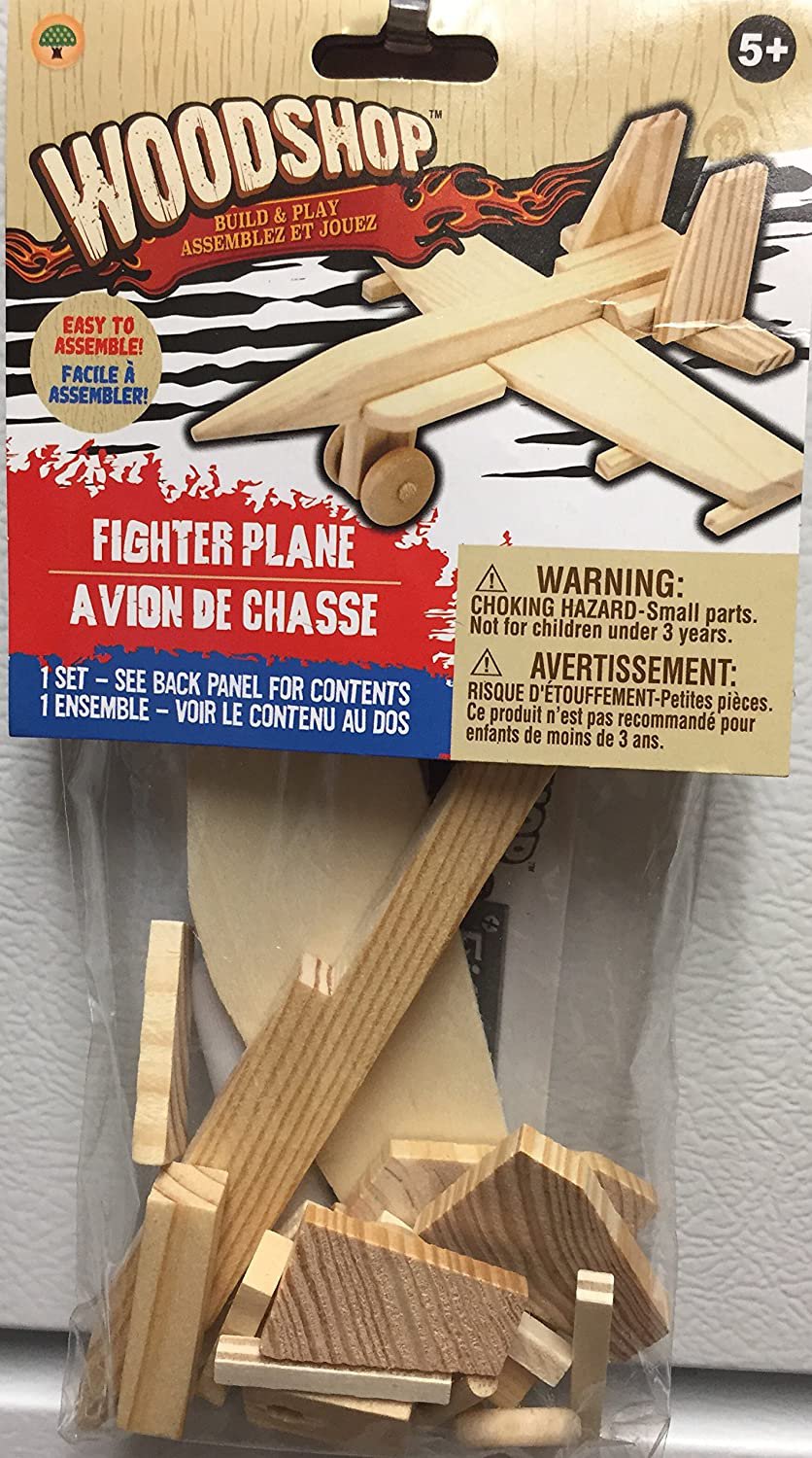 Wood Activity Easy to Assemble Fighter Plane Kit