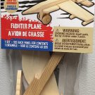 Wood Activity Easy to Assemble Fighter Plane Kit Wood Activity Easy to Assemble Fighter Plane Kit