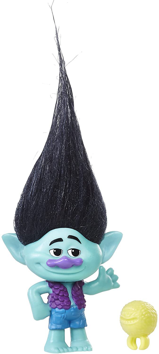 DreamWorks Trolls Branch Collectible Figure with Critter, color may vary