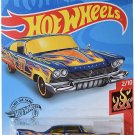 DieCast Hotwheels '57 Plymouth Fury 168/250 [Blue], Flames 2/10