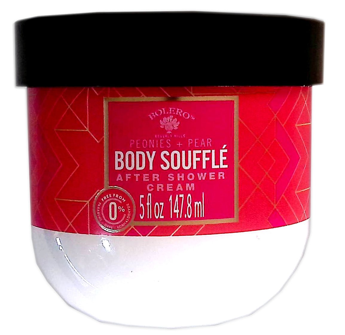 Body Souffle Peonies + Pear After Shower Cream 5fl oz (147.8ml)