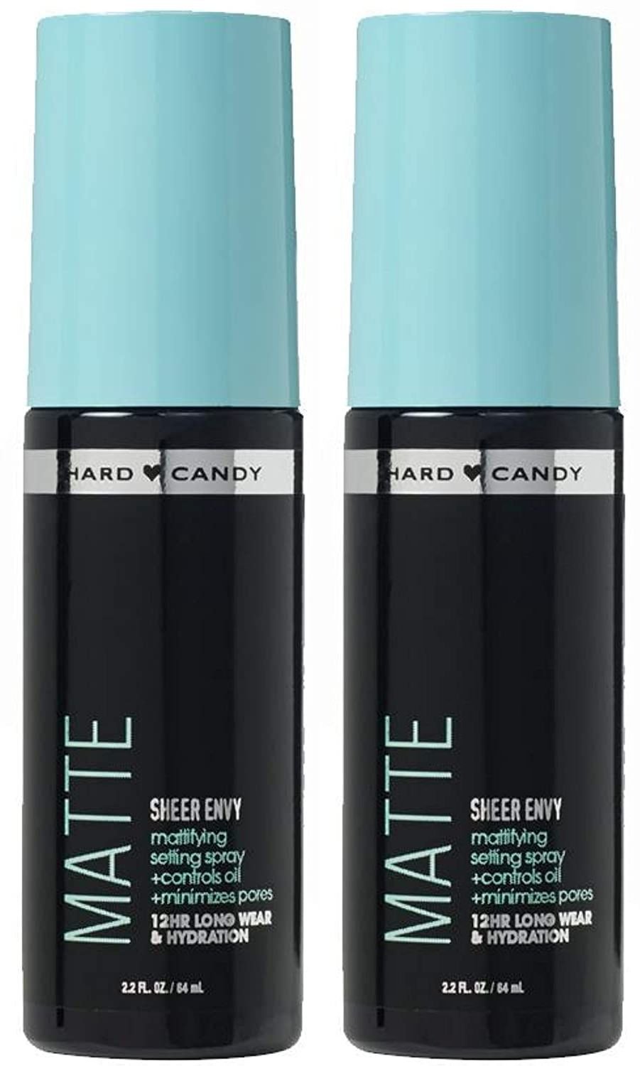 Hard Candy Sheer Envy Setting Spray, 2.2 fl oz (1435 Mattifying) (Set of 2)