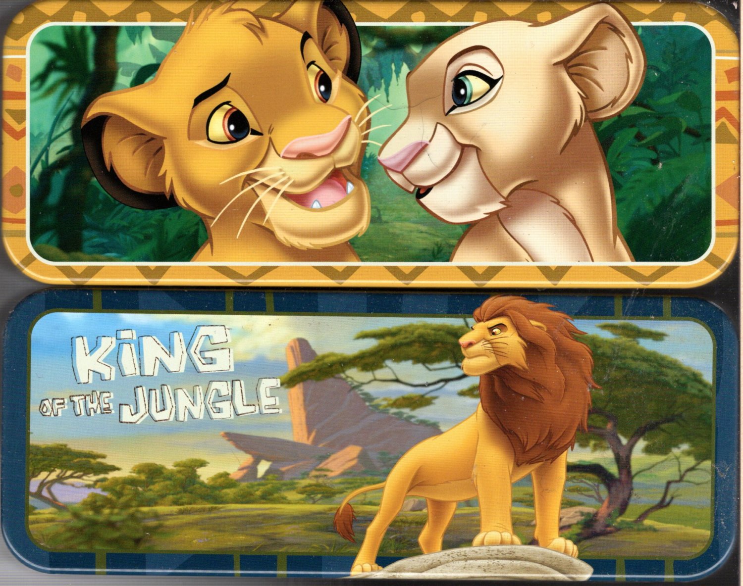 Disney The Lion King - Metal Tin Case Pencil Box Storage