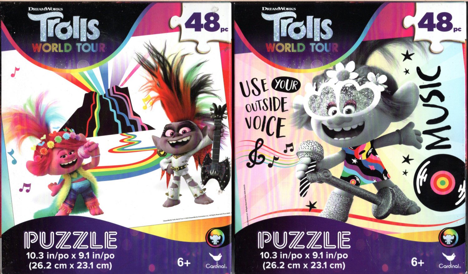 trolls world tour 8 puzzle pack