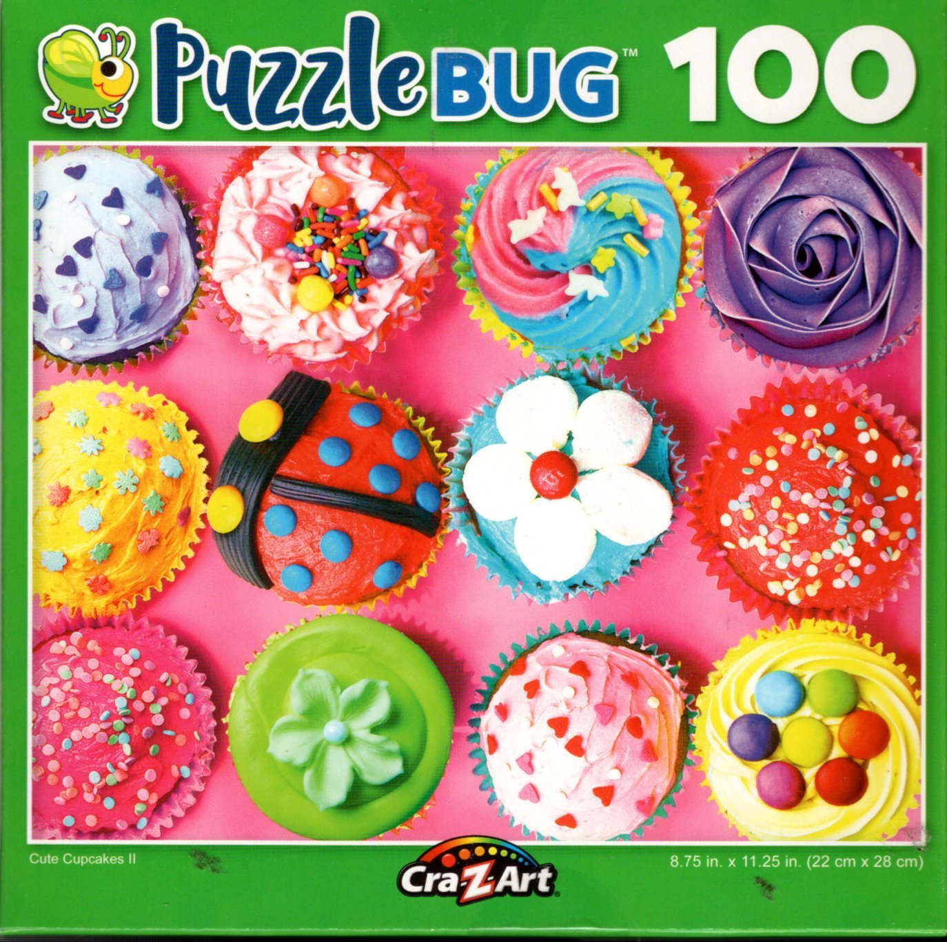 Cute Cupcakes II - 100 Piece Jigsaw Puzzle