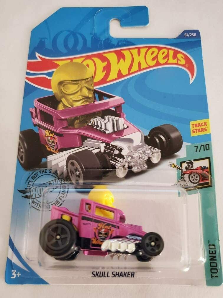 Hot Wheels 2020 Tooned Skull Shaker, Pink 61/250