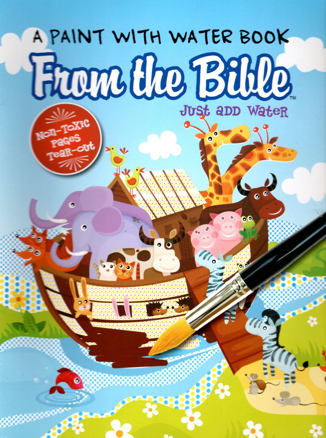 A Paint with Water - Book from the Bible - Just Add Water - Coloring Book
