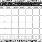 Meal Planner Magnetic Desk Calendar Notepad Menu Food Organizer Weight Loss (02)