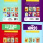 Educational Workbooks Kindergarten - Set of 4 Books - v11