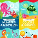 Educational Workbooks Kindergarten - Set of 4 Books - v12