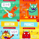 First Grade Educational Workbooks - Good Grades - Reading, Phonics, Addition, & Subtraction First Grade Educational Workbooks - Good Grades - Reading, Phonics, Addition, & Subtraction