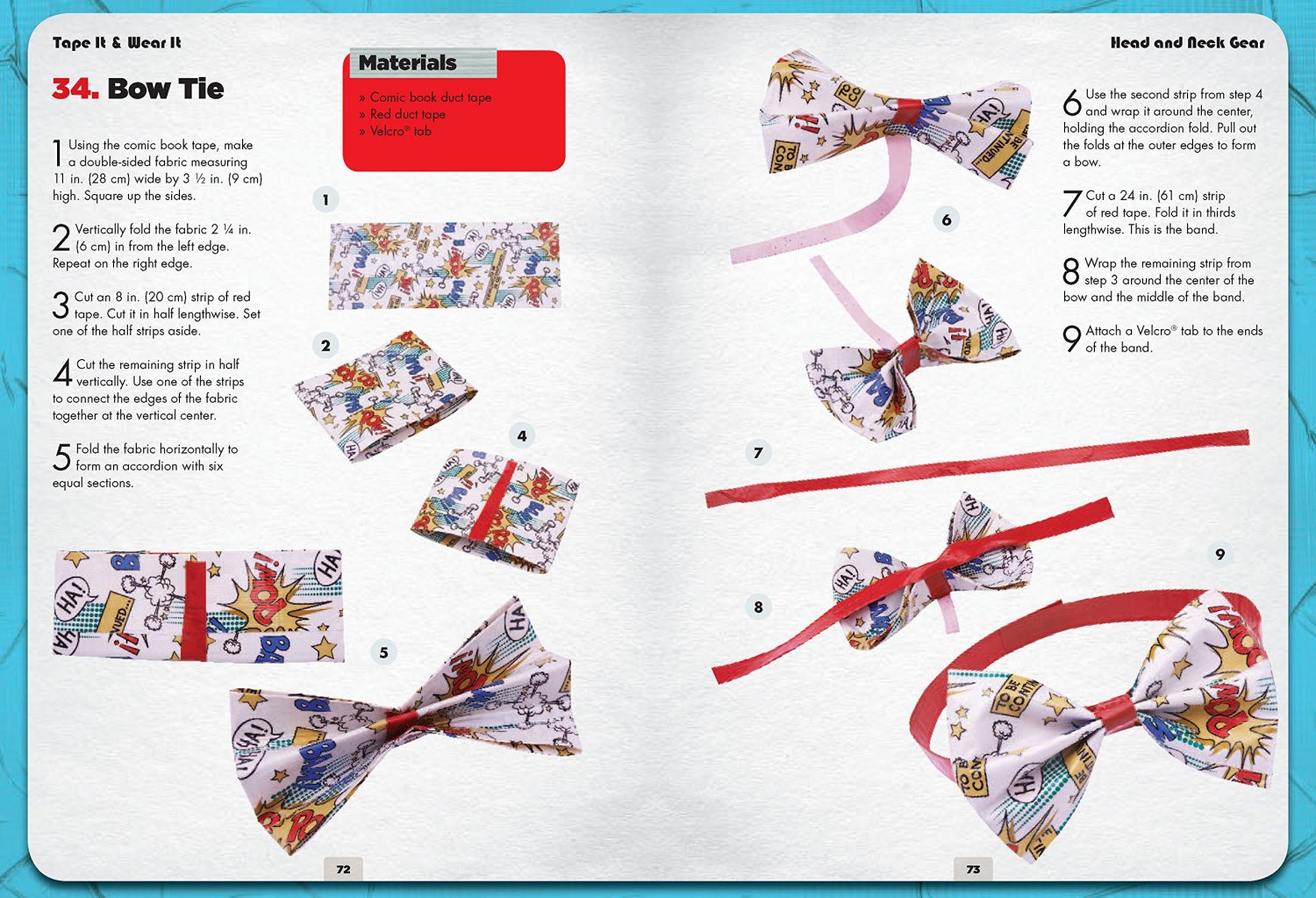 Tape It & Wear It 60 DuctTape Activities to Make and Wear Paperback Book