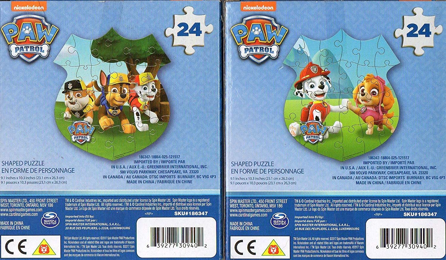Ravensburger - Paw Patrol 4 Large Shaped Puzzles - View #12