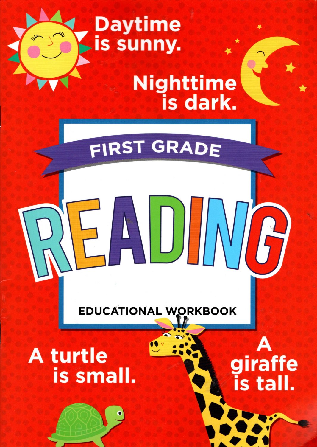 First Grade Educational Workbooks Good Grades Reading v6