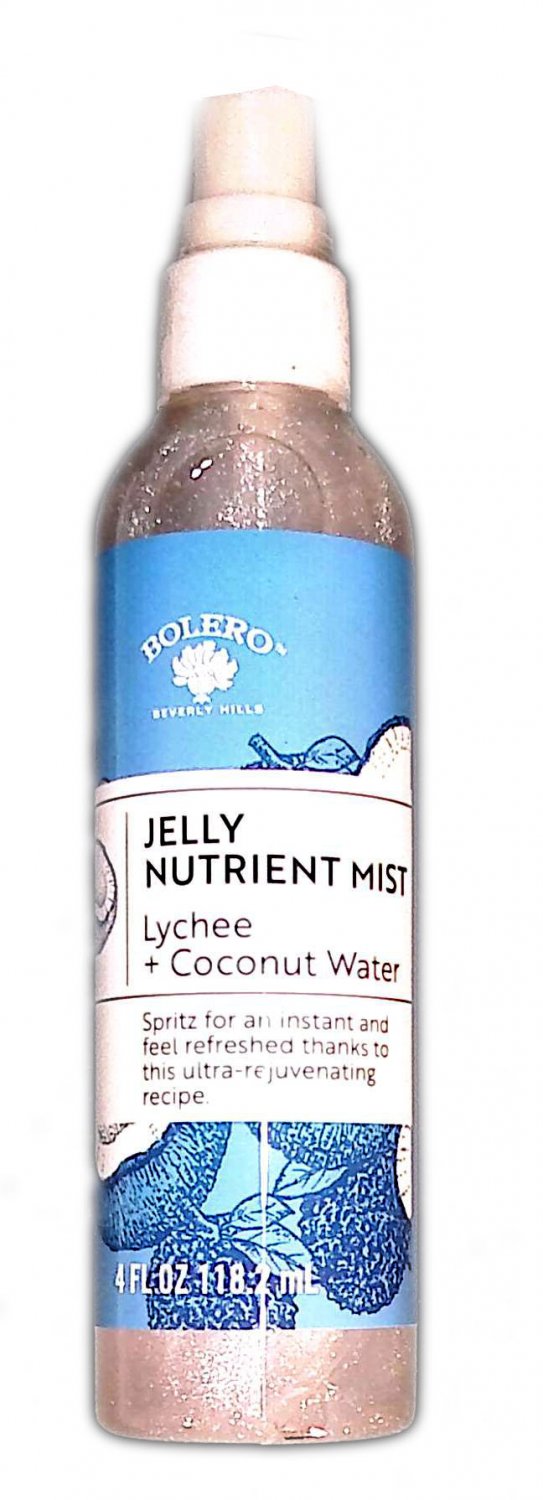 Bolero Jelly Nutrient Mist Lychee + Coconut Water 4fl oz 118.2ml