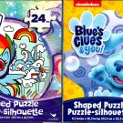 Blue`s Clues & you! and My Little Pony - 24 Shaped Jigsaw Puzzle (Set of 2)
