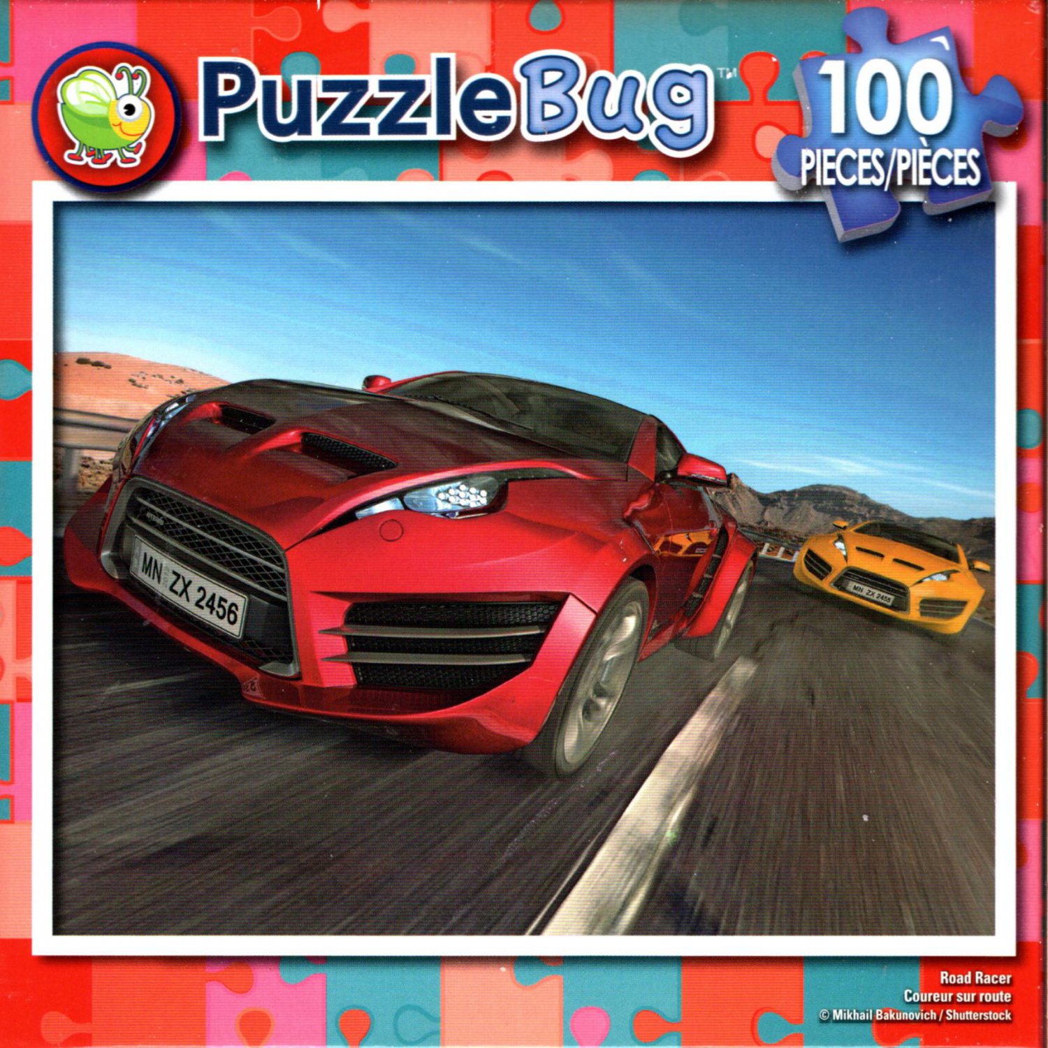 Road Racer - 100 Pieces Jigsaw Puzzle