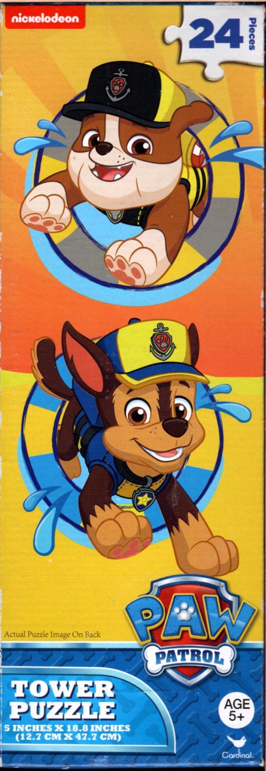 Ravensburger - Paw Patrol 4 Large Shaped Puzzles